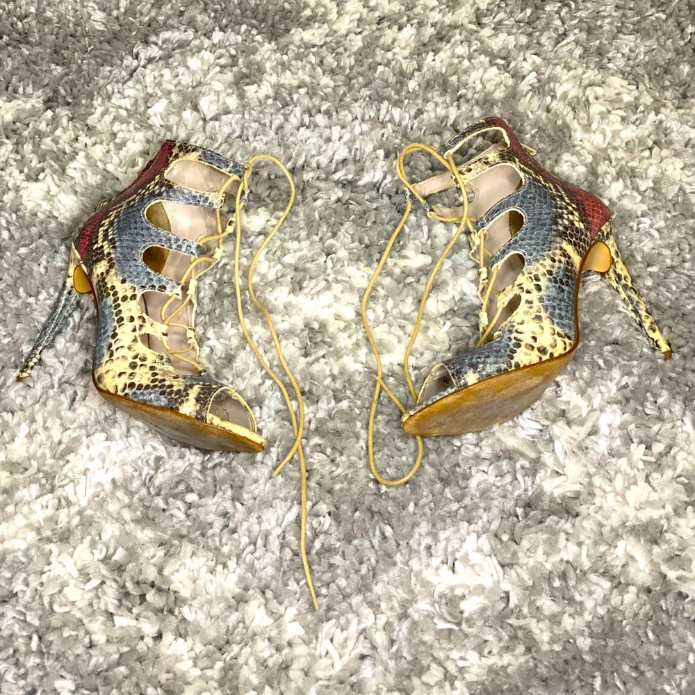 Zara Open Toe Heel Sandal